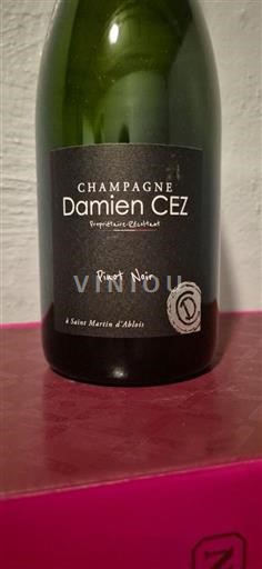 Champagne Damien Cez Pinot Noir Niet-geïntegreerd