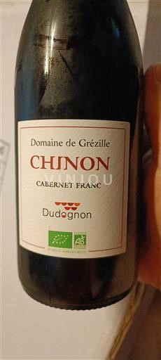 Loirevallei Chinon Domaine Grézille Dudognon 2023