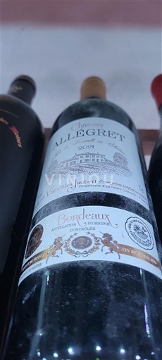 Bordeaux Château Allégret 2021