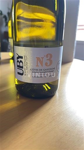 Jugozahod Côtes de Gascogne Domaine Uby N°3 Colombard Neleten.
