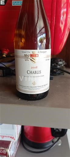 Bourgondië Chablis Domaine Des Grands Vins de France 2008