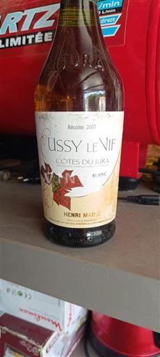 Jura No se traduce. Henri Maire Cussy le Vif 2007
