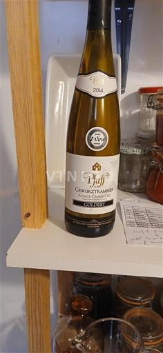Alsácia Alsácia Grand Cru Grand Cru Pfaff Goldert 2014