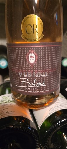 Bordeaux Crémant de Bordeaux Balard Icke årgångsbetecknad