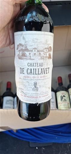 Bordeaux Premières-Côtes-de-Bordeaux Château Caillavet 1984