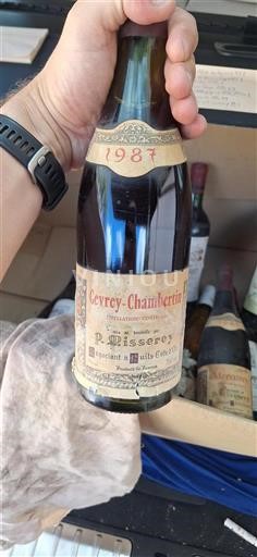 Bourgogne Gevrey-chambertin P. Misserey 1987