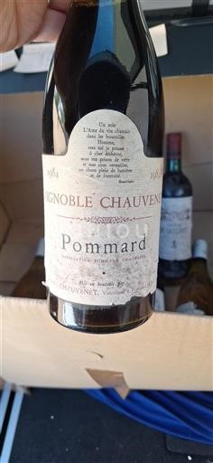 Burgundi Pommard Vignoble Chauvenet 1984