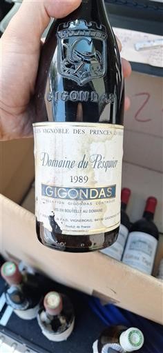 Rhône-dalen Gigondas Domaine Pesquier 1989