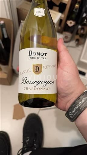 Vin Blanc sec Grande Réserve Bonot Père & Fils 2023 France Bourgogne AOC