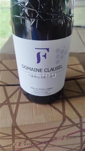 Rhône-dalen Côtes-du-Rhône-Villages Domaine Clausel Terres de Cure 2022
