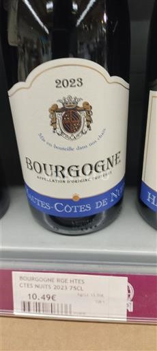 Burgundy Hautes Côtes de Nuits  2023