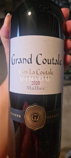 Sud-Ovest Cahors Clos La Coutale Grand Coutale 2020