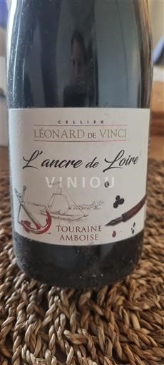 Thung lũng sông Loire Touraine-amboise Cellier Léonard de Vinci L'ancre de Loire 2022