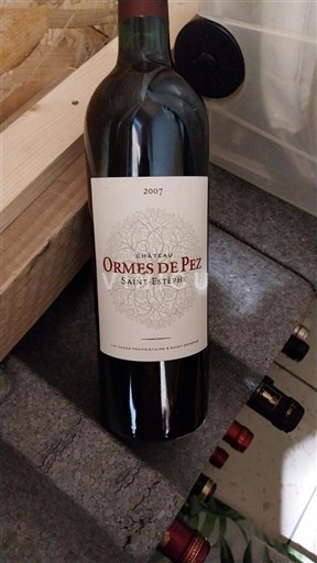 Bordeaux Saint-Estèphe Château Ormes de Pez 2007