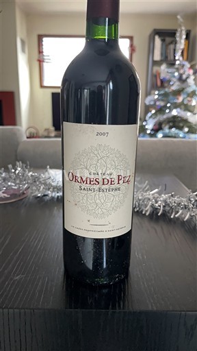 Bordeaux Saint-Estèphe Château Ormes de Pez 2007
