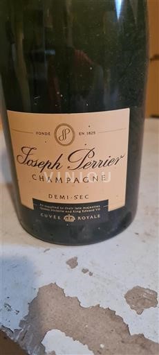 Champaña Champán Joseph Perrier Royale Sin añada