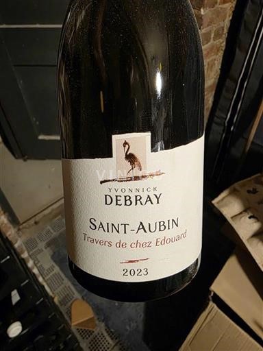 Burgundija Saint-Aubin Yvonnick Debray Travers de chez Edouard 2023