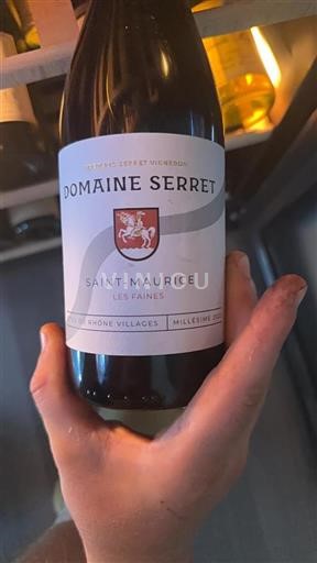 Thung lũng Rhône Côtes-du-rhône-villages Domaine Serret Les Faines 2022