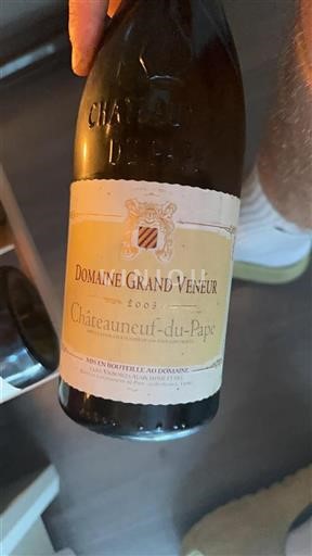 Rhônetal Châteauneuf-du-Pape Domaine Grand Veneur 2003