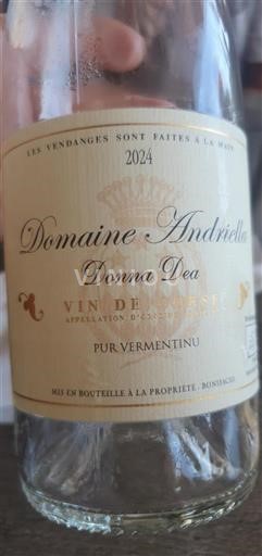 Languedoc ja Roussillon Val de Cesse Domaine Andriella Donna Dea 2024