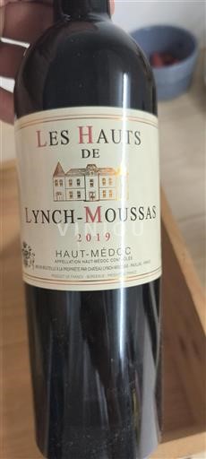 Bordeaux Haut-Médoc Château Lynch-Moussas Les Hauts de 2019