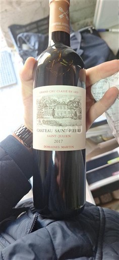 Bordeaux Saint-Julien Grand Cru Château Saint-Pierre 2017