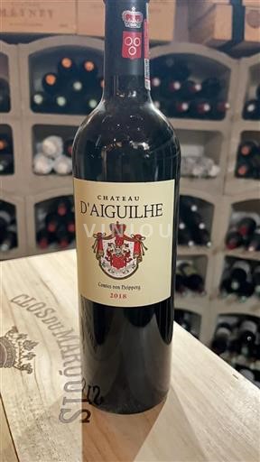 Bordeaux Castillon-côtes-de-bordeaux Château Aiguilhe 2018