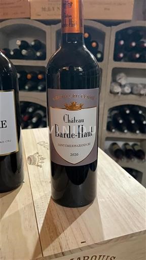 Burdeos Saint-Émilion Gran Cru Grand Cru Château Barde-Haut 2020