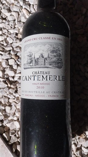 Bordeaux Haut-Médoc Grand Cru Château Cantemerle 2010
