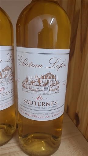 Bordeaux Sauternes Château Lafon 2017