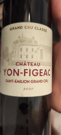 Burdeos Saint-Émilion Gran Cru Grand Cru Château Yon-Figeac 2020
