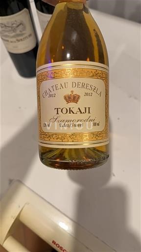 Tokaj Niet gespecificeerd Château Dereszla Szamorodni 2012