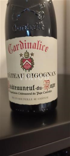 Valle del Rodano Châteauneuf-du-Pape Château Gigognan Cardinalice Senza annata