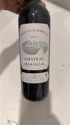Burdeos Blaye-Côtes de Burdeos Château Segonzac 2016