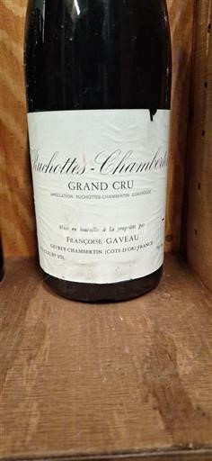 Burgundy Ruchottes-Chambertin Grand Cru Françoise Gaveau 1996