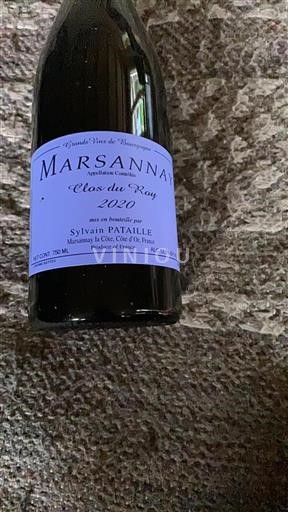 Bourgondië Marsannay Sylvain Pataille Clos du Roy 2020