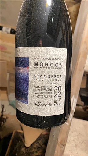 Beaujolais Morgon Louis Claude Desvignes Aux Pierres Javernieres 2022