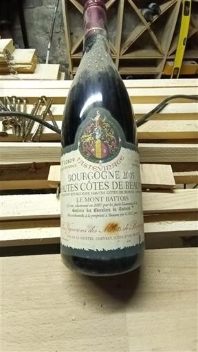 Bourgogne Hautes Côtes de Beaune Les Vignerons des Monts de Bourgogne Le Mont Battois 2005