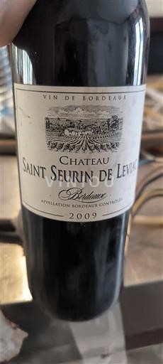 Bordeaux Château Saint Seurin de Leviac 2009