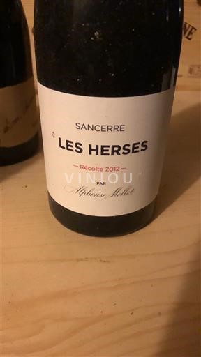 Údolí Loiry Sancerre Alphonse Mellot Les Herses 2012
