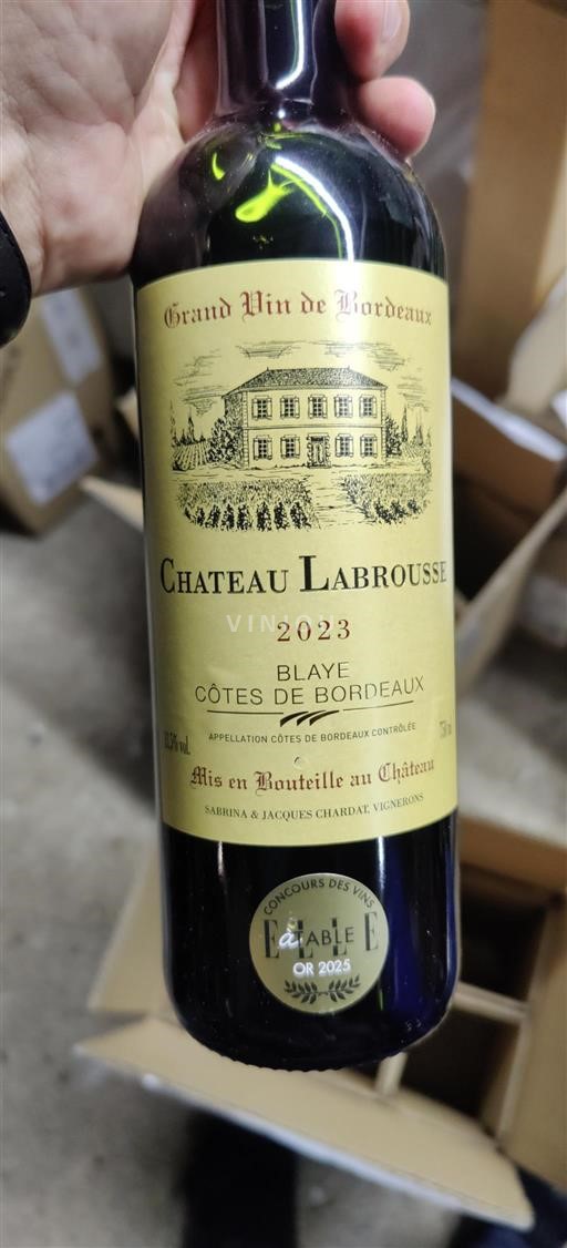 Bordeaux Blaye-Côtes-de-Bordeaux Château Labrousse 2023