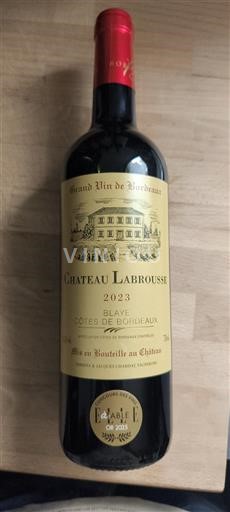 Bordeaux Blaye-côtes-de-bordeaux Château Labrousse 2023