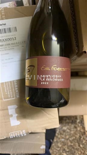Burgundija Saint-Véran Eric Forest La Renommée 2022