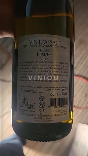 Alsace Grand Cru Cave du Vieil Armand HAPPY 2022