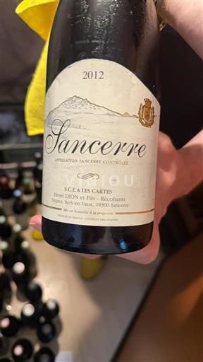 Loiredalen Sancerre S.C.E.A Les Cartes 2012