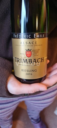 Elsass Grand Cru Trimbach Frédéric Emile 2016