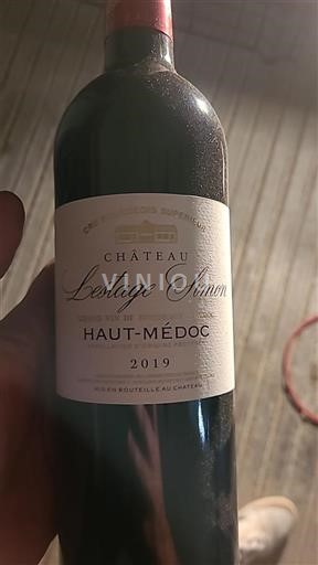 Bordeaux Haut-Médoc Cru Bourgeois Supérieur Château Lestage Simon 2019