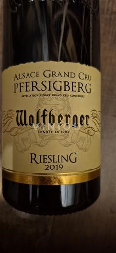 Alsace Grand Cru Wolfberger Pfersigberg 2019