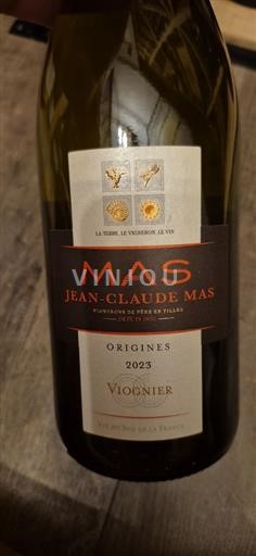 Languedoc Niet gespecificeerd Jean-Claude Mas Origines 2023