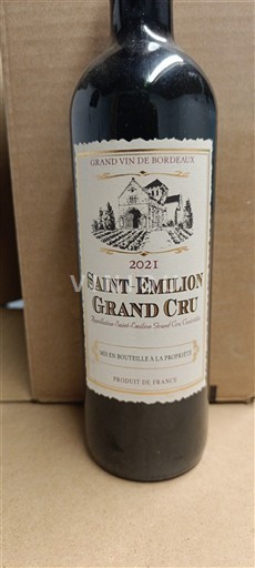 Bordeaux Saint-Émilion Grand Cru Union De Producteurs De Saint Emilion, Haut Gravet 2021